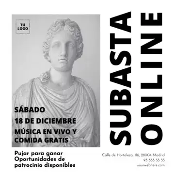 Edita un diseño para una subasta