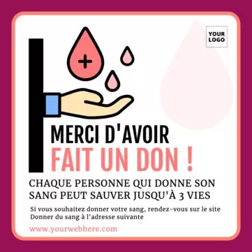 Modifier un modèle de collecte de sang