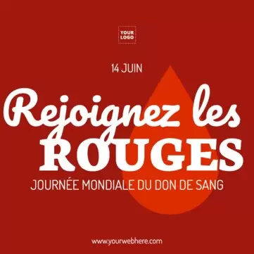 Modifier un modèle de collecte de sang