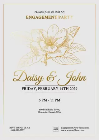 Edit an engagement invite template
