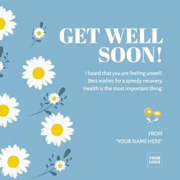 Edit a Feel Better Soon card