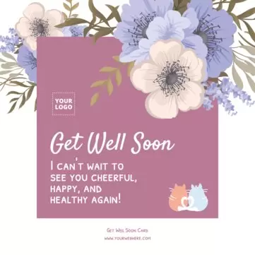 Edit a Feel Better Soon card