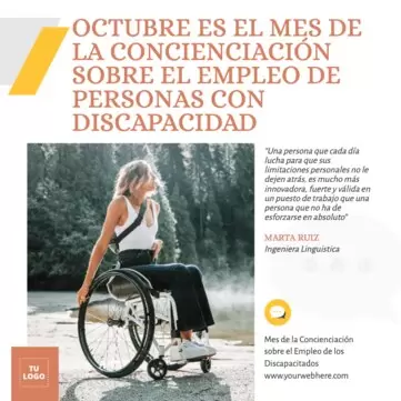 Edita un banner del Mes de la Discapacidad