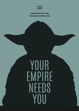 Editar um cartaz do Star Wars