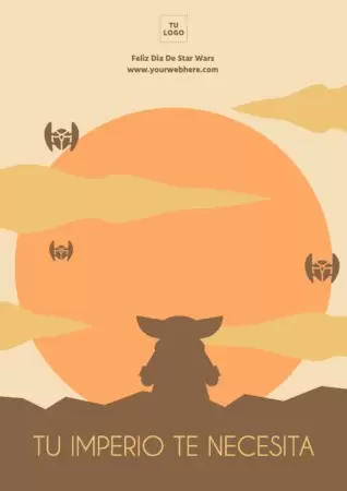 Edita un póster de Star Wars