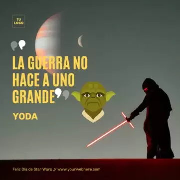 Edita un póster de Star Wars