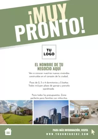 Edita un flyer de Muy Pronto