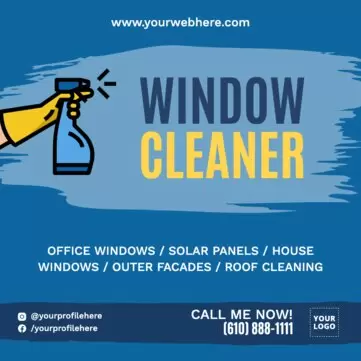 Edytuj szablon czyszczenia okien