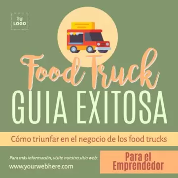 Edita un diseño para tu food truck