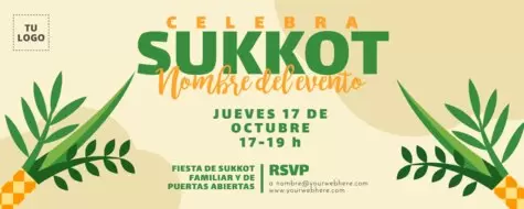 Edita un banner de Sucot