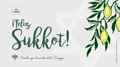 Edita un banner de Sucot