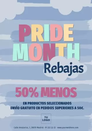 Edita flyers del Día de Salir del Armario