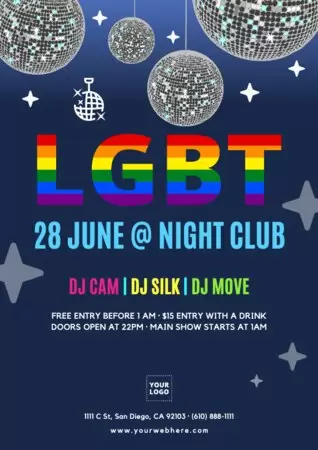 Edit a Coming Out poster