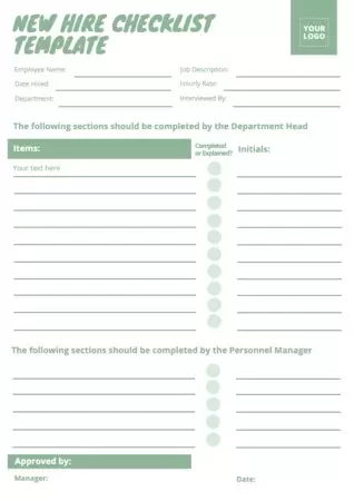 Edit a checklist template