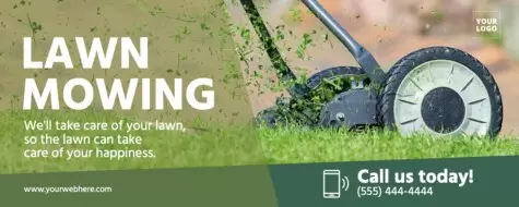 Bearbeite eine Vorlage für die Rasenpflege