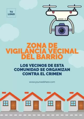 Editar un cartel de vigilancia