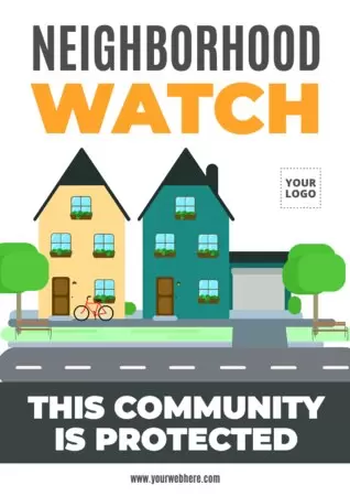 Edit a Neighborhood Watch sign