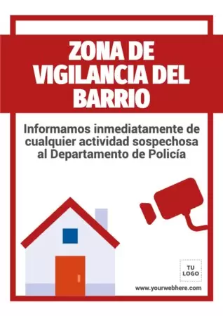 Edita un cartel para tu comunidad de vecinos