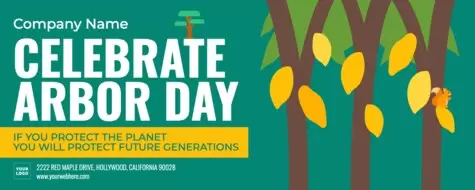 Edite um design do Dia Mundial da Árvore 