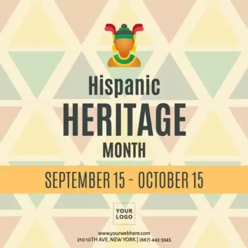 Edit a Hispanic Heritage template