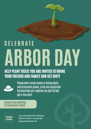 Edit an Arbor Day design