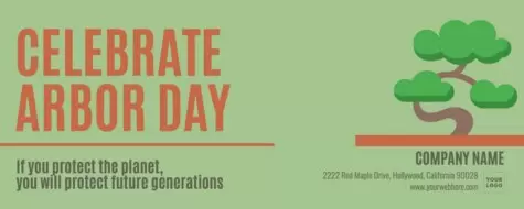 Edite um design do Dia Mundial da Árvore 