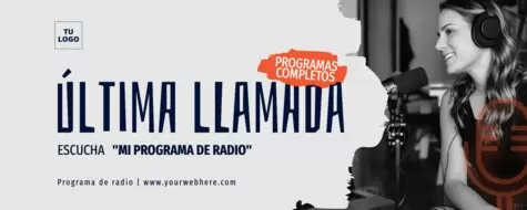 Edita un flyer de radio