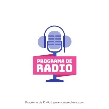 Edita un flyer de radio