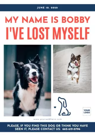 Crie um cartaz para seu animal de estimação