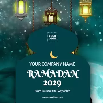 Een Ramadan ontwerp bewerken
