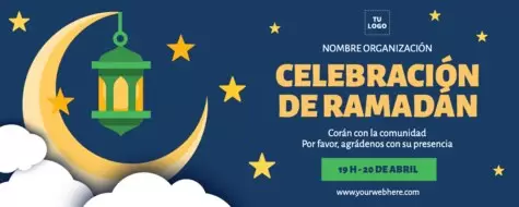 Edita un diseño de Ramadán