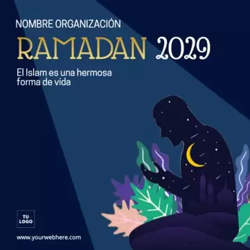 Edita un diseño de Ramadán