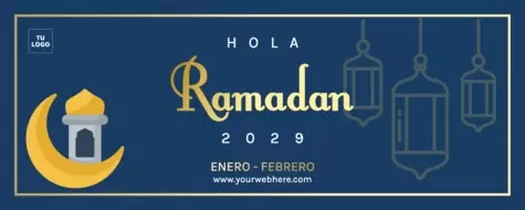 Edita un diseño de Ramadán