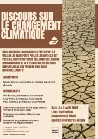 Éditer un prospectus pour votre conférence