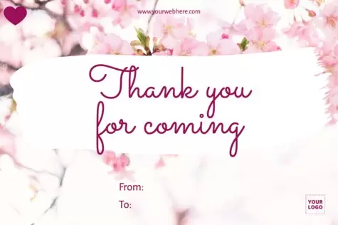 Edita un cartello 'Grazie per l'acquisto' 