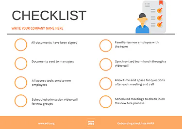 Mod les De Checklists ditables En Ligne Mod les De Checklists ditables En Ligne