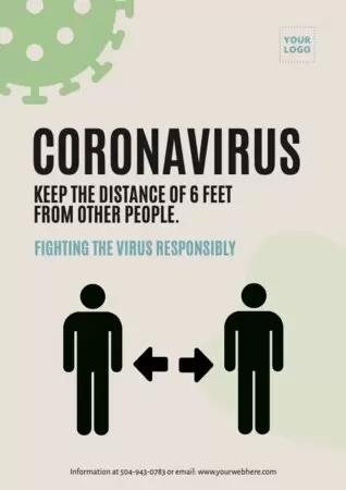 Editar meu pôster ajuda coronavirus