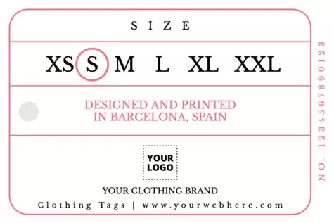 Edit a Clothing Label template