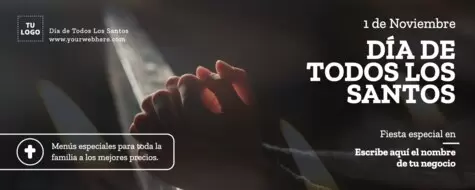 Edita un cartel de Todos los Santos