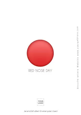 Bearbeite ein Red Nose Day Design