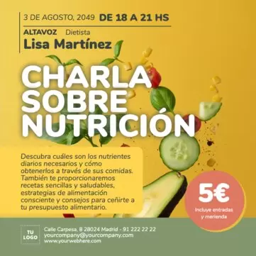 Edita un flyer de Orador Motivacional