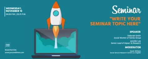 Edit a Seminar banner design