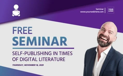 Edit a Seminar banner design