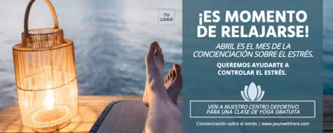 Edita un diseño sobre el estrés