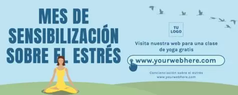 Edita un diseño sobre el estrés