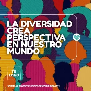 Edita flyers de la Diversidad Cultural