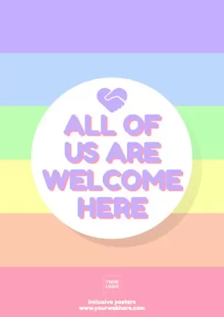 Edit an inclusive poster