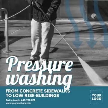 Modifier un modèle de prospectus de lavage sous pression