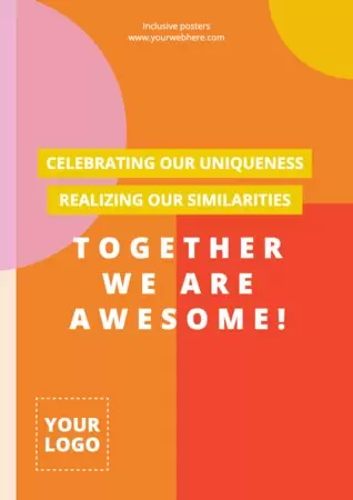 Edit an inclusive poster