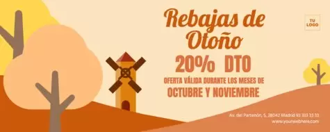 Edita una oferta de otoño